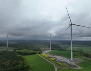 Bild von Windkraftanlagen im Windpark Nieder-Schleidern